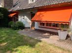 2x zonnescherm markies oranje uitvalscherm luifel, Minder dan 150 cm, Ophalen, Gebruikt, Markies