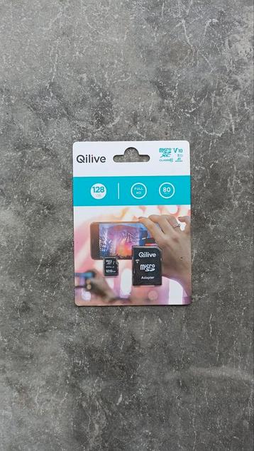 128GB Micro SD Kaart - Qilive beschikbaar voor biedingen