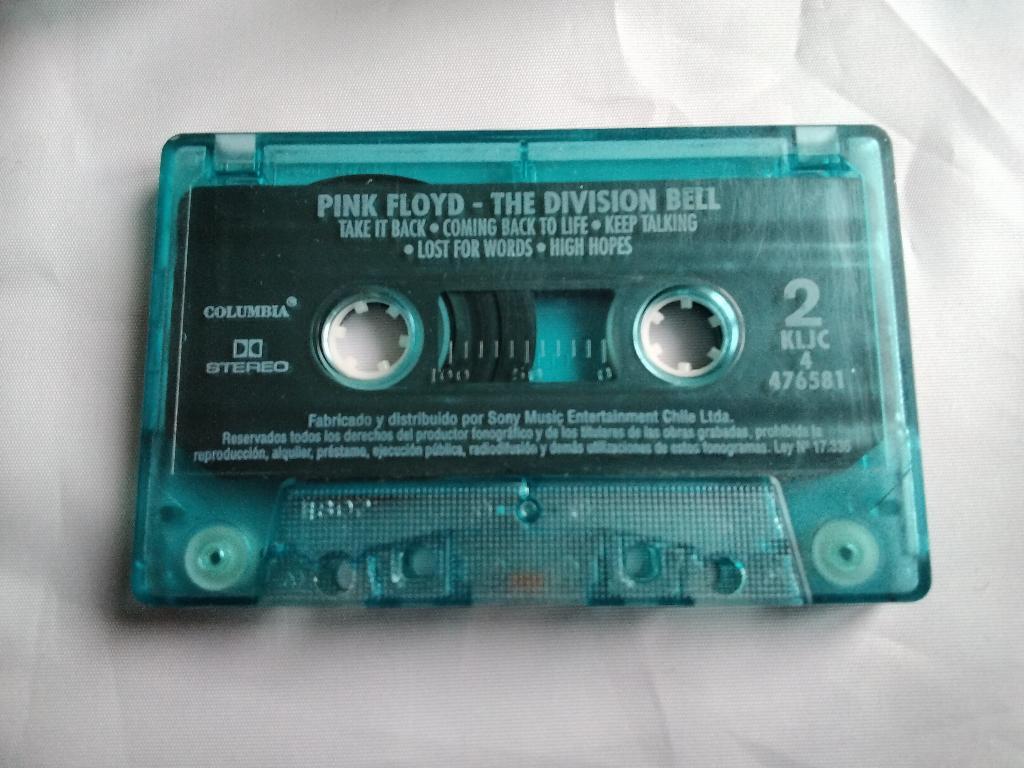 Cassette Pink Floyd Division Bell Must-Have PAREL Zeldzaam, Ophalen, Gebruikt, Rock en Metal, 1 bandje