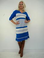 *Abfab Vintage Warme Jurk L*, Kleding | Dames, Blauw, Maat 42/44 (L), Ophalen of Verzenden, Zo goed als nieuw