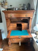Antieke eikenhouten secretaire €100.  158 h 110 b 50 b, Antiek en Kunst, Antiek | Meubels | Kasten, Ophalen