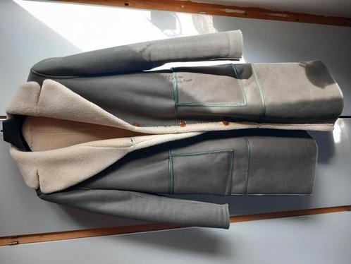 Lammiecoat maat 38, kan tweezijdig worden gedragen., Kleding | Dames, Jassen | Winter, Zo goed als nieuw, Maat 38/40 (M), Groen