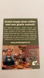 Voucher Jantje Zageens, Tickets en Kaartjes, Kortingen en Cadeaubonnen, Eén persoon, Kortingsbon, Overige typen