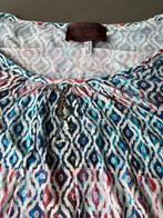 Blauw/roze/witte Sempre Piu jurk, maat 50, Kleding | Dames, Overige kleuren, Verzenden, Jurk, Zo goed als nieuw