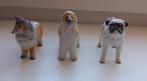 3 hondjes gemaakt door Zima uit Macau, Verzamelen, Dierenverzamelingen, Ophalen of Verzenden, Gebruikt, Hond of Kat, Beeldje of Figuurtje