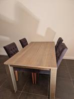 Meubelset vergrijsd eiken met staal, Ophalen