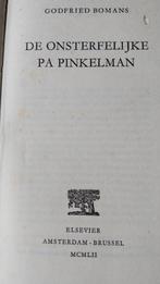 Godfried Bomans - De onsterfelijke Pa Pinkelman 1ste druk, Ophalen