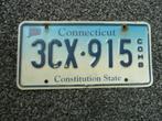 Kentekenplaat licenseplate Connecticut Combi USA, Verzenden, Gebruikt, Auto's