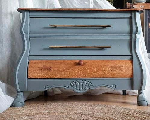 Schitterende brocante buikkast, ladenkast, zeer goede staat, Huis en Inrichting, Kasten | Ladekasten, Zo goed als nieuw, Minder dan 100 cm