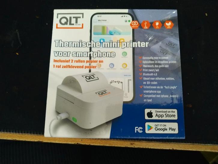 QLT Thermische mini printer, Computers en Software, Pocketprinters, Nieuw, Ophalen of Verzenden
