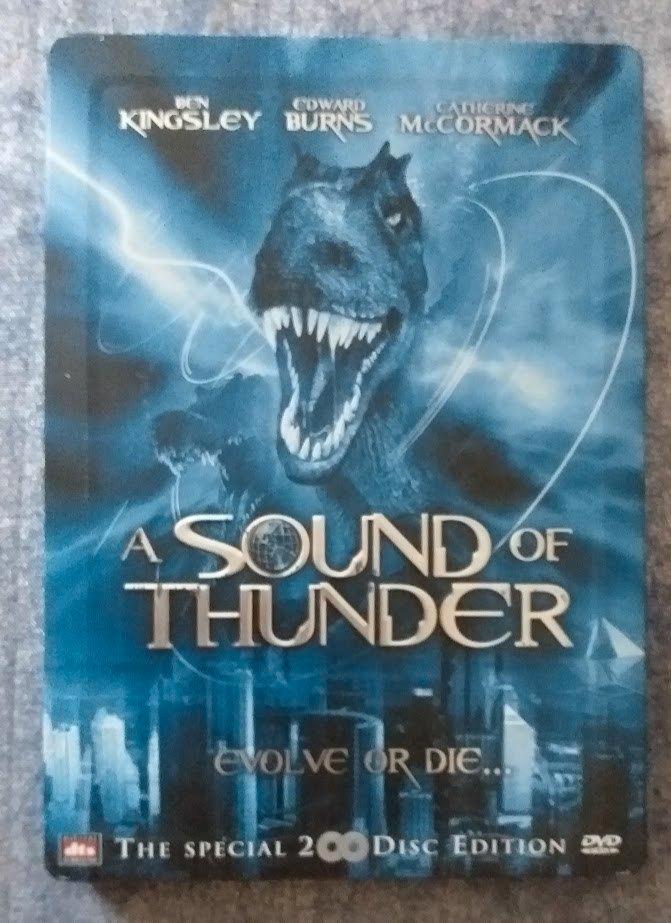 Dubbel DVD Sound of thunder 2005 [5218]  [CdDVSc], Cd's en Dvd's, Dvd's | Science Fiction en Fantasy, Zo goed als nieuw, Science Fiction