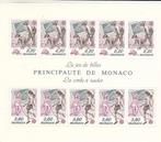 Monaco Postzegelvelletje Kinderspelen, Verzenden, Overige landen