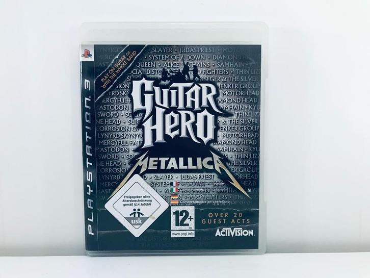 PS3 - Guitar Hero Metallica, Spelcomputers en Games, Games | Sony PlayStation 3, Zo goed als nieuw, Muziek, 3 spelers of meer