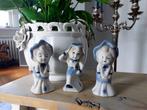 Beeldjes van meisjes - blauw wit, Antiek en Kunst, Ophalen of Verzenden
