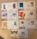 Iraanse Diplomatieke Postkaarten 1975 Pahlavi, Postzegels en Munten, Ophalen of Verzenden, Buitenland