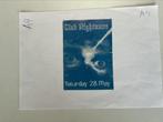 HARDCORE FLYER  CLUB NIGHTMARE  ALPHEN A/D RIJN, Verzamelen, Posters, Ophalen of Verzenden, Gebruikt