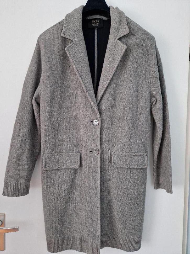 Maura by Claudia Strater Mantel maat 36, Kleding | Dames, Jassen | Winter, Gedragen, Maat 36 (S), Grijs, Ophalen