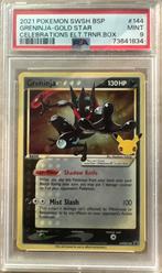 Greninja gold star #144 - PSA9, Hobby en Vrije tijd, Verzamelkaartspellen | Pokémon, Ophalen of Verzenden, Losse kaart
