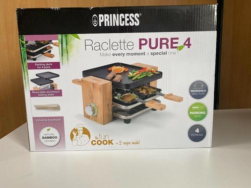 Raclette Princess nieuw, Witgoed en Apparatuur, Gourmetstellen, Nieuw, 4 t/m 7 personen, Ophalen of Verzenden