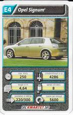 W4298 autokaartje e4 opel signum, Verzamelen, Automerken, Motoren en Formule 1, Ophalen of Verzenden, Zo goed als nieuw, Auto's