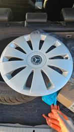 4 Mercedes Wieldoppen 16" inch - Set van 4, Auto diversen, Wieldoppen, Ophalen of Verzenden, Gebruikt