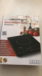 Esperanza EKH011 inductieplaat, Witgoed en Apparatuur, Ophalen, Nieuw, 4 kookzones, Inductie