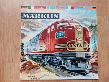 Märklin catalogus 1961 1962 trein locomotief wagon rails H0 beschikbaar voor biedingen