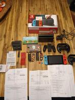 Nintendo switch red&blu, Spelcomputers en Games, Ophalen of Verzenden, Zo goed als nieuw, Met 1 controller, Switch Original