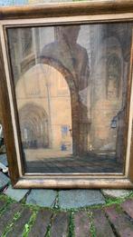 Aquarel St Bavo Haarlem, Ophalen