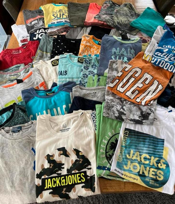 Groot pakket zomerkleding jongen 158 - 164, Kinderen en Baby's, Kinderkleding | Kinder-kledingpakketten, Zo goed als nieuw, Maat 158