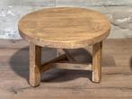 Salontafel - 59 cm rond + 40 cm hoog, Huis en Inrichting, 50 tot 100 cm, Nieuw, Landelijk, Minder dan 50 cm