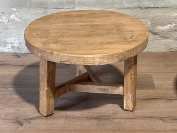 Salontafel - 59 cm rond + 40 cm hoog beschikbaar voor biedingen