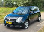 Suzuki Swift 1.3 5D 2008 Zwart / Airco - NWE APK - NAP, Auto's, Voorwielaandrijving, Euro 5, Stof, Elektrische ramen