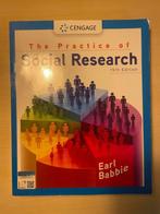 The Practice of Social Research, Cengage, Ophalen of Verzenden, Zo goed als nieuw, Gamma