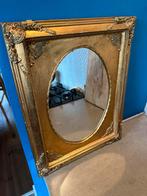 Franse Barok Spiegel Met Verguld Gouden Lijst, Antiek en Kunst, Ophalen of Verzenden, Rechthoekig