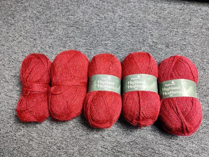 Stylecraft Highland Heathers kleur Hawthorn, Hobby en Vrije tijd, Breien en Haken, Nieuw, Breien of Haken, Wol of Garen, Ophalen of Verzenden