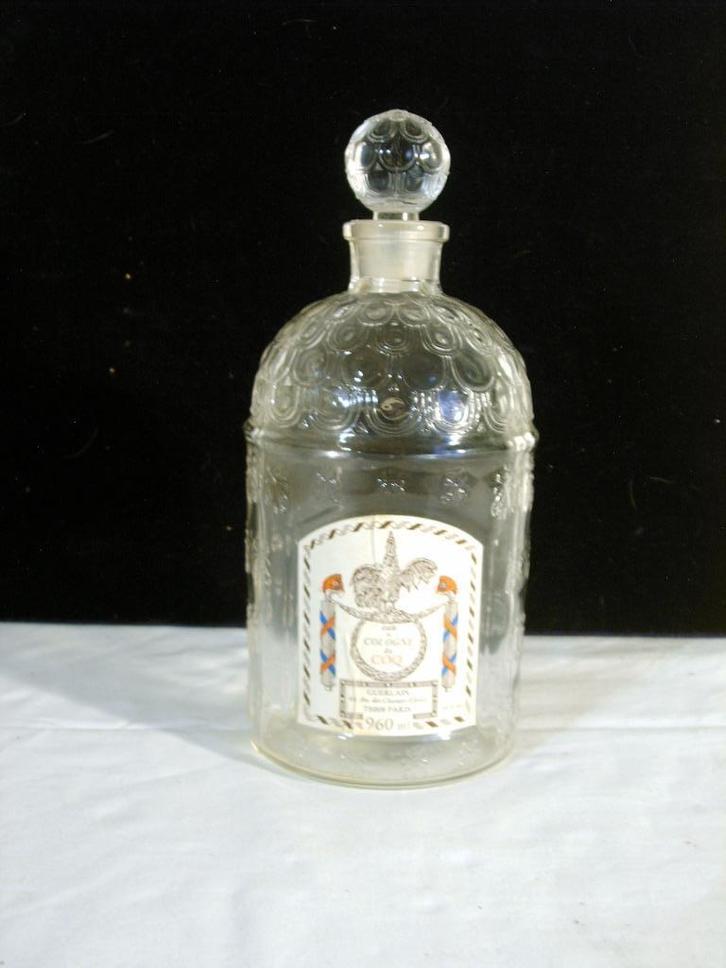 Franse Eau de cologne fles du Coq van Guerlain, Verzamelen, Parfumverzamelingen, Gebruikt, Parfumfles, Ophalen of Verzenden