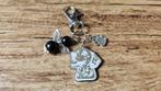 Bag charm Sleutelhanger Dalmatiër RVS met beschermengeltje, Verzenden, Nieuw