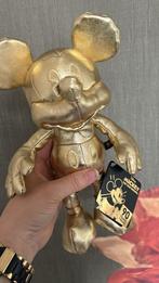 disneystore Mickey goud Limited edition, Verzamelen, Ophalen of Verzenden, Mickey Mouse, Nieuw, Beeldje of Figuurtje