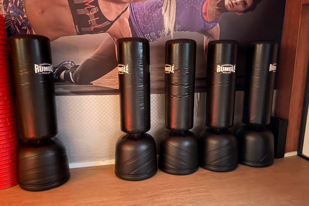 Rumble Bokspaal - Ideaal voor thuis training!, Sport en Fitness, Boksen, Ophalen, Gebruikt, Bokszak