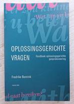 Oplossingsgerichte vragen., Ophalen, Fredrike Bannink, Zo goed als nieuw, Overige onderwerpen