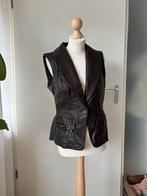 Gilet van Josephine&Co, mt 42, Leer en stof, Ophalen of Verzenden, Zo goed als nieuw, Maat 42/44 (L), Wit