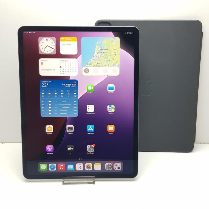Apple iPad Pro 12 9 (2021) WiFi 128GB | Grijs, Computers en Software, Apple iPads, Zo goed als nieuw