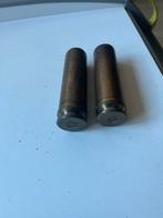 2 koperen lege hulzen, Verzamelen, Ophalen of Verzenden, Landmacht, Nederland, Hulzen of Bodemvondsten