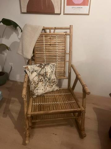 Schommelstoel bamboe Vida XL beschikbaar voor biedingen