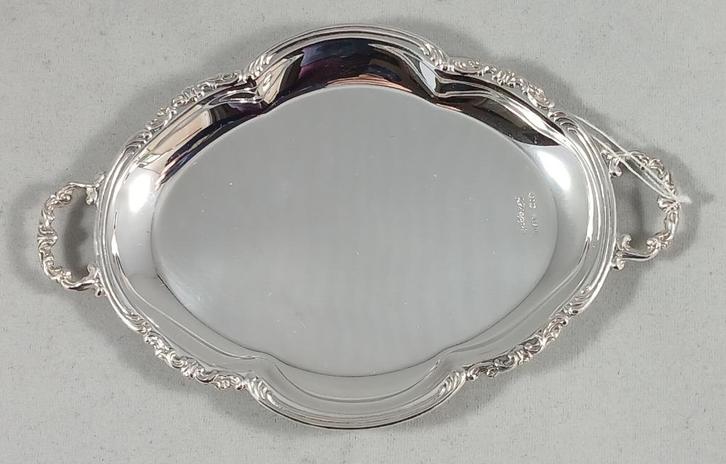 Miniatuur zilveren dienblad  antiek 800 zilver, Antiek en Kunst, Antiek | Goud en Zilver, Zilver, Ophalen of Verzenden