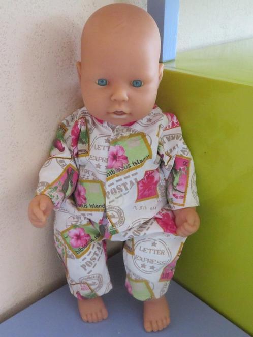 Chou Chou pop 36c poppenkleertjes poppenkleding pyjama 53, Kinderen en Baby's, Speelgoed | Poppen, Nieuw, Babypop, Ophalen of Verzenden