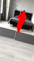 Gratis afhalen bed 1.60, Ophalen, Gebruikt, Zwart, Tweepersoons