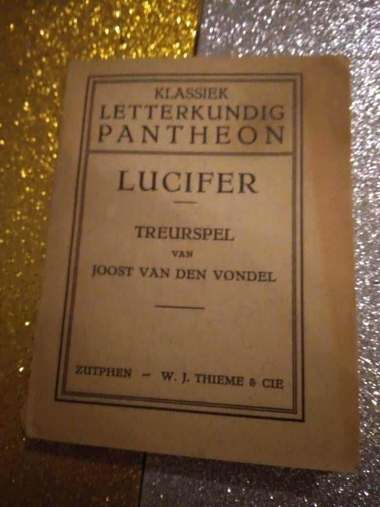 Lucifer ( Joost Van Den Vondel ), Boeken, Ophalen of Verzenden, Zo goed als nieuw, Joost Van Den Vondel