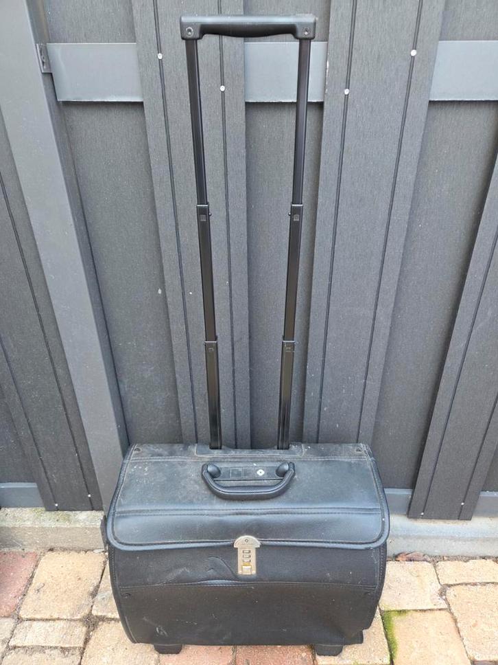 Samsonite Aktetas Trolley, Sieraden, Tassen en Uiterlijk, Tassen | Reistassen en Weekendtassen, Gebruikt, Zwart, Minder dan 40 cm